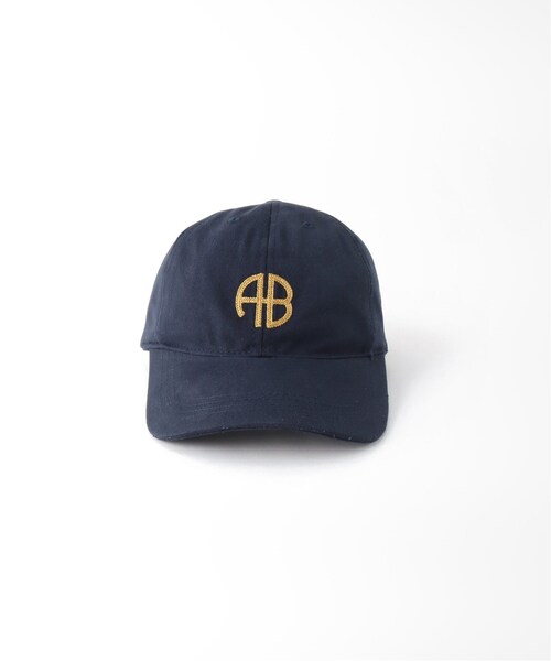 ANINE BING アニービン　キャップ　ベージュ　プラージュ ANINE BING/アニービン】 JERSEY BASEBALL B キャップ（キャップ