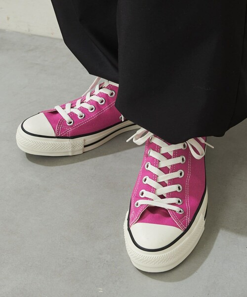 CIAOPANIC TYPY(チャオパニックティピー)の「【CONVERSE/コンバース】オールスター(R)OX(スニーカー・メンズ・ブルー/ピンク/イエロー・26.5/27.5)」の1枚目の写真