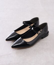 un dix cors | 《予約》【EVOL（イーボル）】ストラップフラットパンプス(その他シューズ)