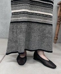 un dix cors | 《予約》【PRECIEUX JOUET(プレシュウジュエ)】メッシュパンプス(その他シューズ)