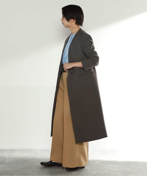 VERMEIL par iena トリプルクロスノーカラーコート トリプルクロスノーカラーコート◇（ノーカラーコート）｜VERMEIL par