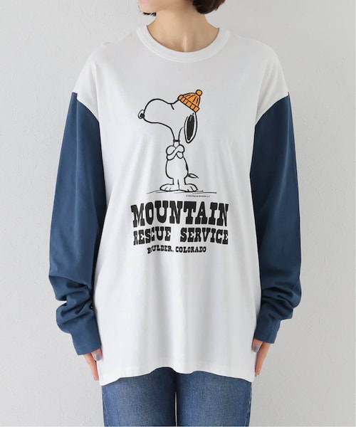 Tシャツ(長袖+七分) JOURNAL STANDARD - journal  TSPTR MOUNTAIN RESCUE L/S TEE JOURNAL STANDARD LUXE（ジャーナルスタンダード ラックス）の