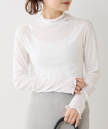 PUAL CE CIN | シアーメロープルオーバー(Tシャツ/カットソー)