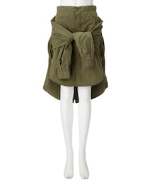 G.V.G.V. | MILITARY SKIRT WITH DETACHABLE SHIRT(スカート)
