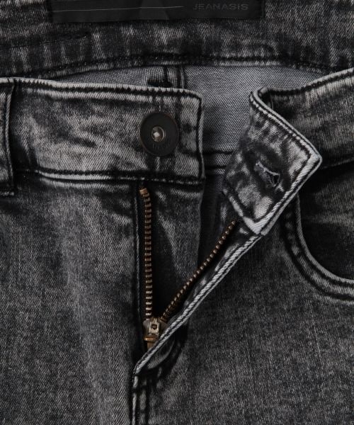 JEANASIS（ジーナシス）の「15SSレギュラーデニムスキニー（パンツ・レディース・ケミカルグレー/ケミカルブルー/インディゴブルー/インディゴネイビー・S/M）」の7枚目の写真