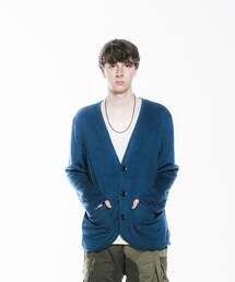 VIRGOwearworks | LOOSE MOHAIR CARDIGAN ニット モヘア カーディガン(トップス)