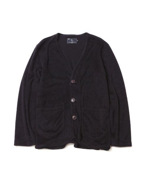 VIRGOwearworks（ヴァルゴウェアワークス）の「LOOSE MOHAIR CARDIGAN ニット モヘア カーディガン（トップス・メンズ・GRAY/AQUA/BLACK・2/3/4）」の3枚目の写真