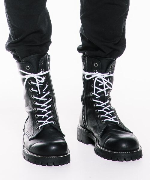 VIRGOwearworks(ヴァルゴウェアワークス)の「MILITARIA SPECIAL LEATHER BOOTS レザー ブーツ(シューズ・メンズ・BROWN/NAVY/BLACK・2(26cm)/3(27cm)/4(28cm))」の3枚目の写真