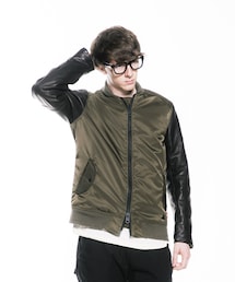 ジャケット・アウター virgo FORCE SPECIAL LEATHER JKT VIRGOwearworks（ヴァルゴウェアワークス）の「VA-1 LEATHER