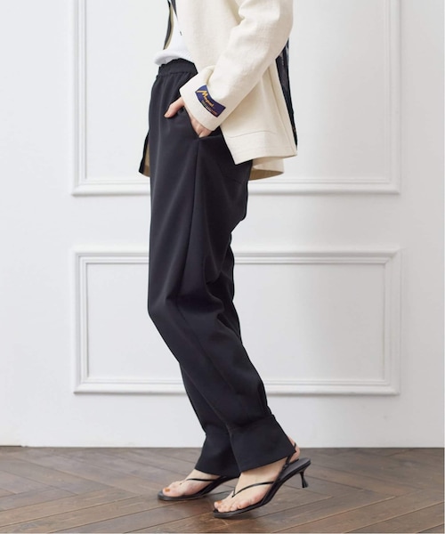 新品未使用タグ付★VERMEIL par iena ダブルクロスジョグパンツ VERMEIL par iena（ヴェルメイユパーイエナ）の「ダブルクロス