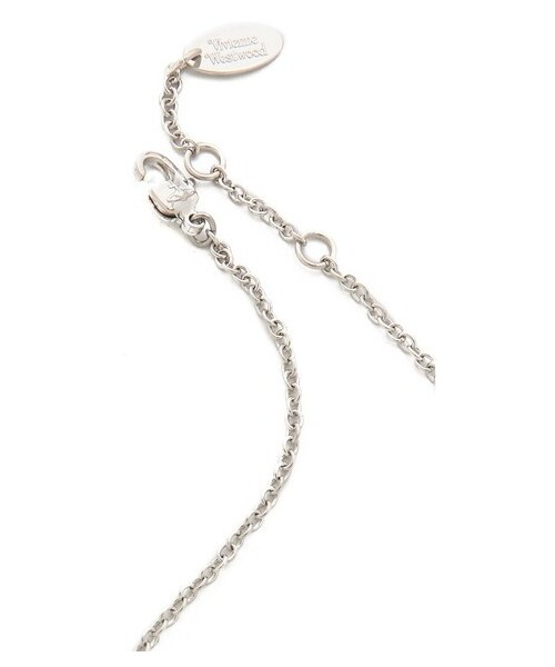 Vivienne Westwood（ヴィヴィアンウエストウッド）の「Vivienne Westwood Diamante Heart Pendant（ネックレス・レディース・Silver・One Size）」の4枚目の写真