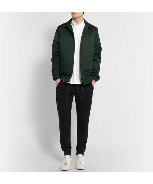 Acne Studios（アクネストゥディオズ）の「Acne Studios Johna Cotton-Blend Jersey Sweatpants（その他パンツ・メンズ・Black・XS/S/XL/L/M）」の3枚目の写真