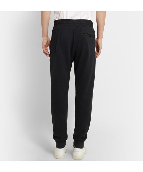 Acne Studios（アクネストゥディオズ）の「Acne Studios Johna Cotton-Blend Jersey Sweatpants（その他パンツ・メンズ・Black・XS/S/XL/L/M）」の4枚目の写真