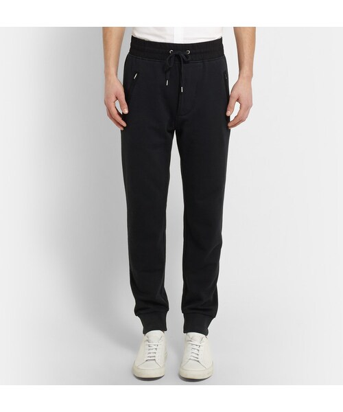 Acne Studios（アクネストゥディオズ）の「Acne Studios Johna Cotton-Blend Jersey Sweatpants（その他パンツ・メンズ・Black・XS/S/XL/L/M）」の6枚目の写真