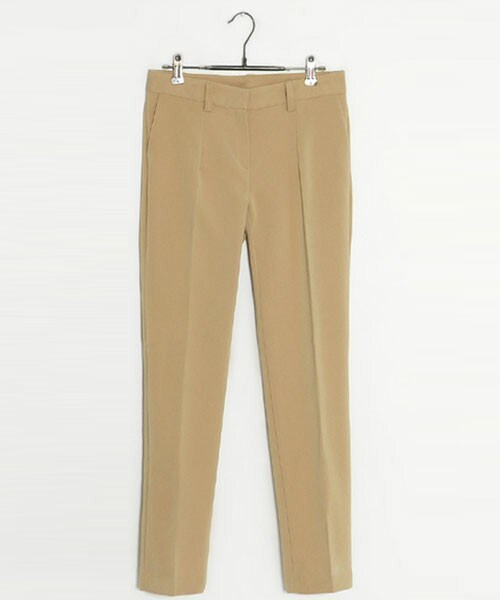 DHOLIC(ディーホリック)の「スパンデックステーパードパンツ(その他パンツ・レディース・ブラック/ベージュ/ホワイトアイボリー・S/M)」の3枚目の写真