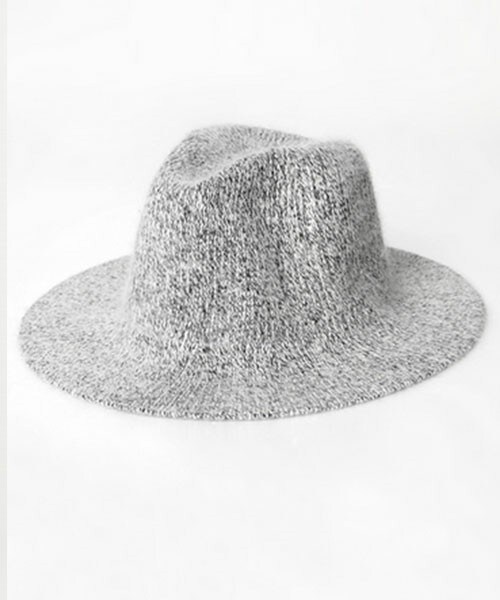 DHOLIC(ディーホリック)の「アンゴラフェドラハット(ハット・レディース・グレー/ブラック/ベージュ・one)」の1枚目の写真