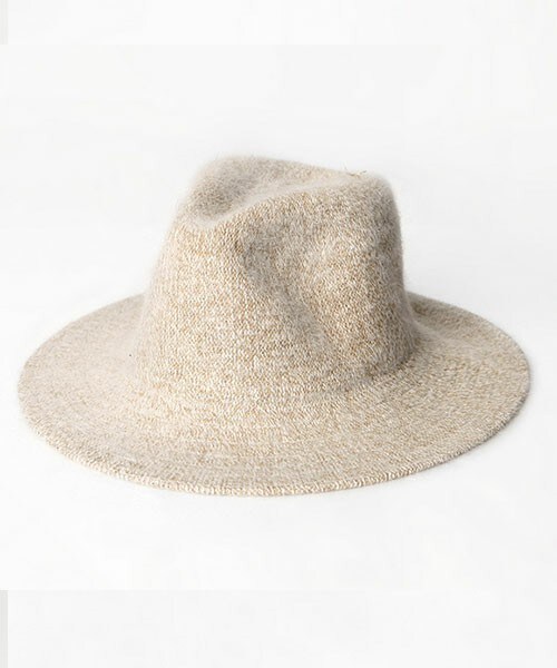 DHOLIC(ディーホリック)の「アンゴラフェドラハット(ハット・レディース・グレー/ブラック/ベージュ・one)」の3枚目の写真