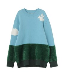 PAMEO POSE | LYING ON THE GRASS KNIT(ニット/セーター)