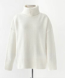 DHOLIC | タートルネックウールロングニット(ニット/セーター)