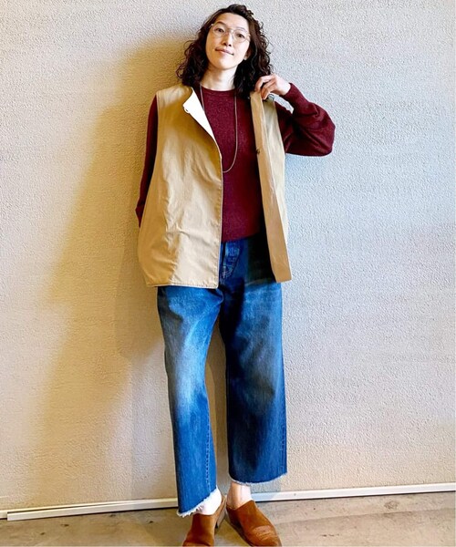 luxe ES:S / エスREVERSIBLE VEST JOURNAL STANDARD LUXE（ジャーナルスタンダード ラックス）の