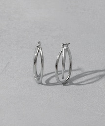3coins | 2連フープピアス(ピアス（両耳用）)