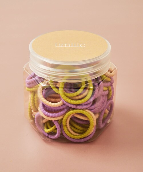 Lattice(Lattice)の「【KIDS】ゴムボトルSET(80P)(ヘアゴム・レディース・グリーン/ブルー・0)」の1枚目の写真