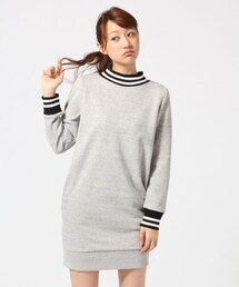LOWRYS FARM | スウェットラインワンピースロングスリーブ(ワンピース/ドレス)