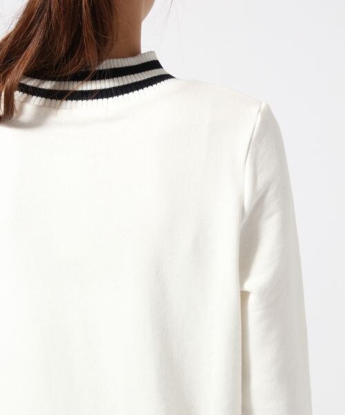 LOWRYS FARM（ローリーズファーム）の「スウェットラインワンピースロングスリーブ（ワンピース/ドレス・レディース・オフ/ブラック/グレー・Ｍ/Ｌ）」の11枚目の写真