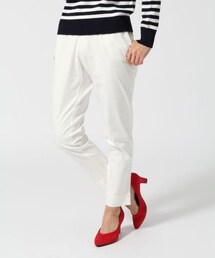 GLOBAL WORK | サテンストレッチテーパード(パンツ)