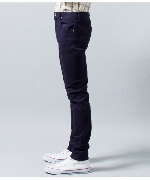 JUNRED（ジュンレッド）の「NEWスキニーパンツ（パンツ・メンズ・ブラック/グレー/ホワイト/ネイビー・0/1/2）」の6枚目の写真