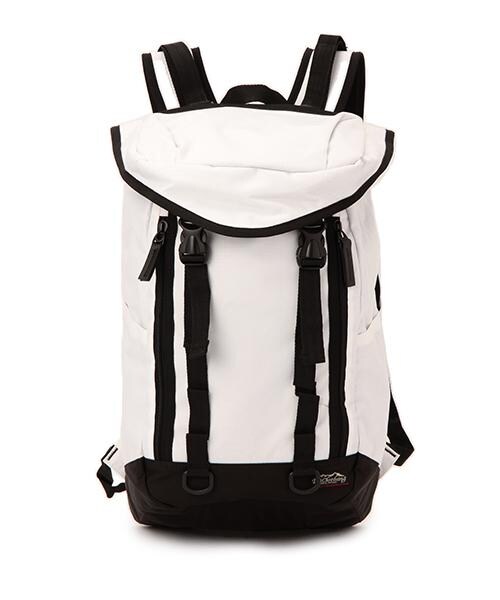 DOUBLE NAME(ダブルネーム)の「BIGリュックサック(ファッション雑貨・レディース・ブラック/オフシロ・FREE)」の2枚目の写真