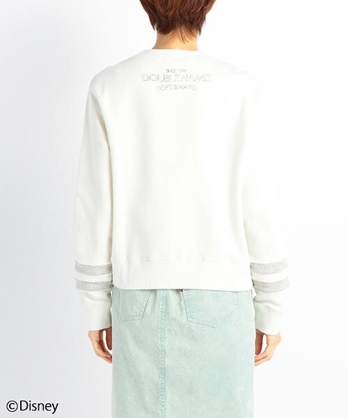 DOUBLE NAME（ダブルネーム）の「[Disney]スウェットトップス(ミッキー)（トップス・レディース・オフシロ・FREE）」の2枚目の写真