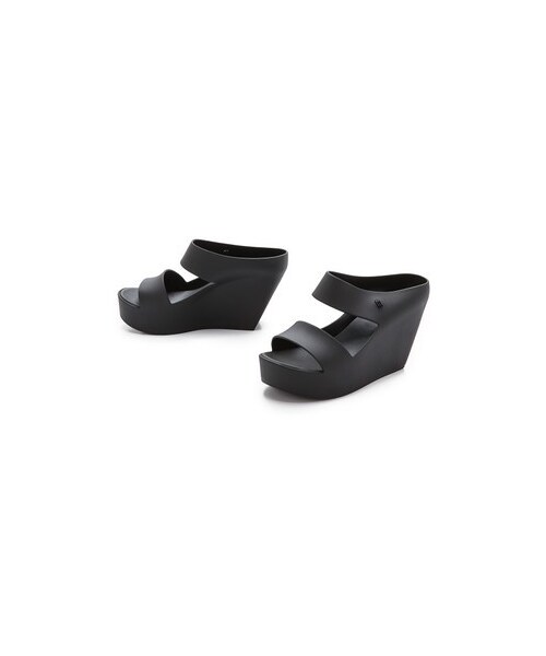 melissa（メリッサ）の「Melissa Creative Wedge Sandals（サンダル・レディース・Black・5/6/10/8/7/9）」の3枚目の写真
