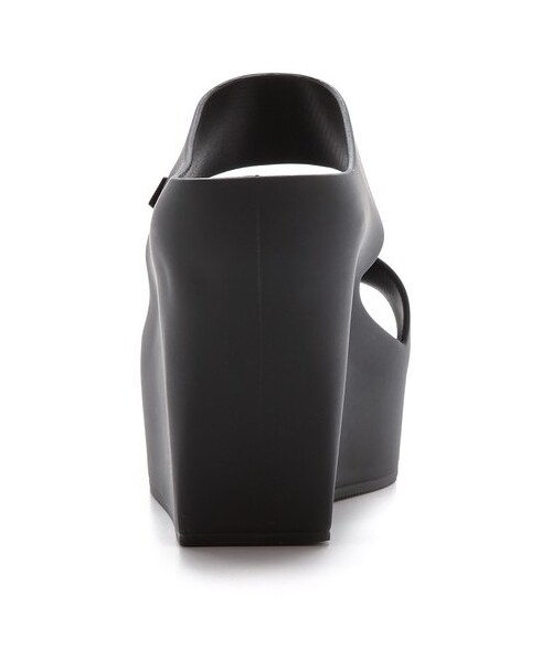 melissa（メリッサ）の「Melissa Creative Wedge Sandals（サンダル・レディース・Black・5/6/10/8/7/9）」の4枚目の写真