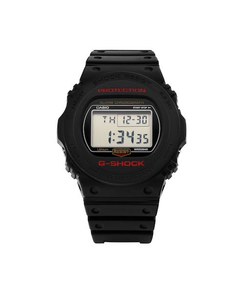 G-SHOCK(ジーショック)の「지샥 DW-5750E-1 스탠다드 아날로그 디지털 리바이벌 5700 남성 우레탄시계(その他・BLACK・DW-5750E-1)」の4枚目の写真