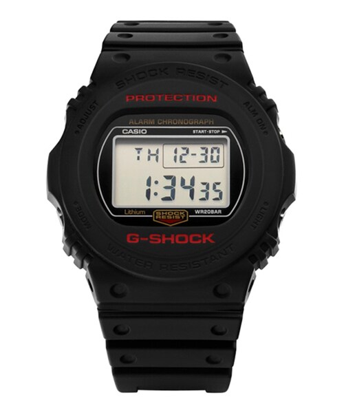 G-SHOCK(ジーショック)の「지샥 DW-5750E-1 스탠다드 아날로그 디지털 리바이벌 5700 남성 우레탄시계(その他・BLACK・DW-5750E-1)」の1枚目の写真
