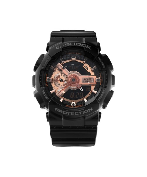 G-SHOCK(ジーショック)の「지샥 GA-110MMC-1A 빅페이스 스페셜컬러 남성 우레탄시계(その他・BLACK・GA-110MMC-1A)」の4枚目の写真
