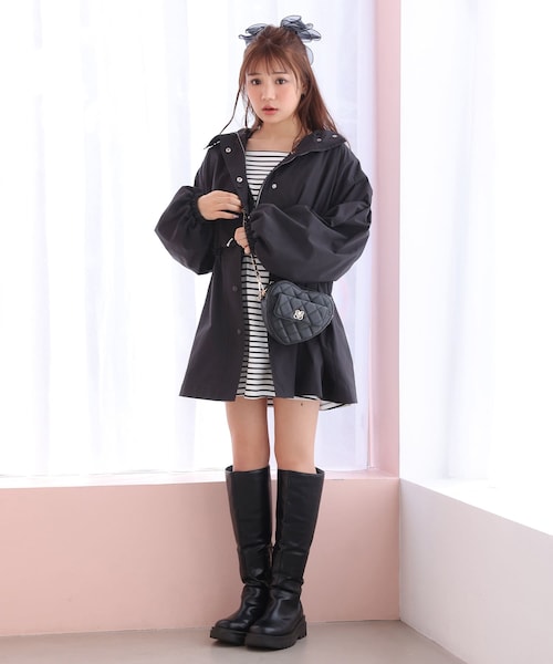 one after another NICE CLAUP(ワンアフターアナザーナイスクラップ)の「premium order/マルチウェイマンパ(マウンテンパーカー・レディース・オフホワイト/ベージュ/ブラック・0)」の1枚目の写真