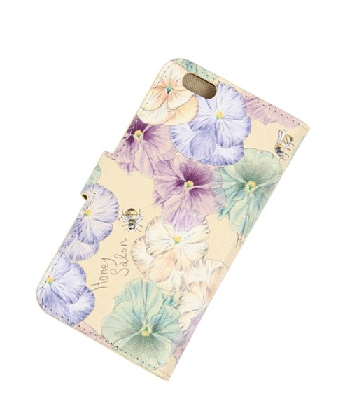 Honey Salon（ハニーサロン）の「パンジーiphone6ケース（バッグ・レディース・イエロー/ホワイト/ピンク・Free）」の4枚目の写真