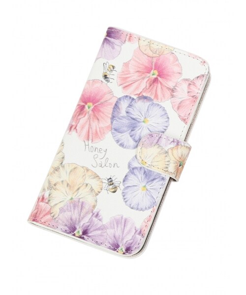 Honey Salon（ハニーサロン）の「パンジーiphone6ケース（バッグ・レディース・イエロー/ホワイト/ピンク・Free）」の2枚目の写真