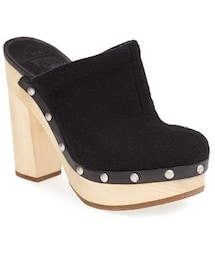 WOOLRICH | Woolrich 'Journalist' Platform Mule Clog (Women)(サンダル)