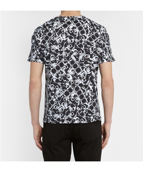 BALENCIAGA（バレンシアガ）の「Balenciaga Printed Cotton-Jersey T-Shirt（Tシャツ/カットソー・メンズ・White・L/XS/S/M/XL）」の2枚目の写真