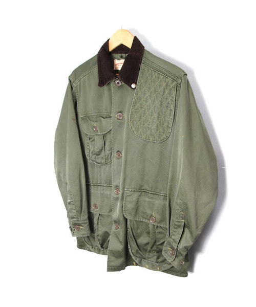 J637 80sビンテージ SportsWear ニットジャケット□1980年代製