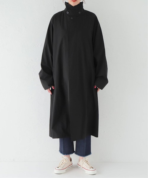 ジャケット・アウター ATON KYOTO TSURIZOME COTTON BALMACAAN CO JOURNAL STANDARD LUXE（ジャーナルスタンダード ラックス）の「KYOTO
