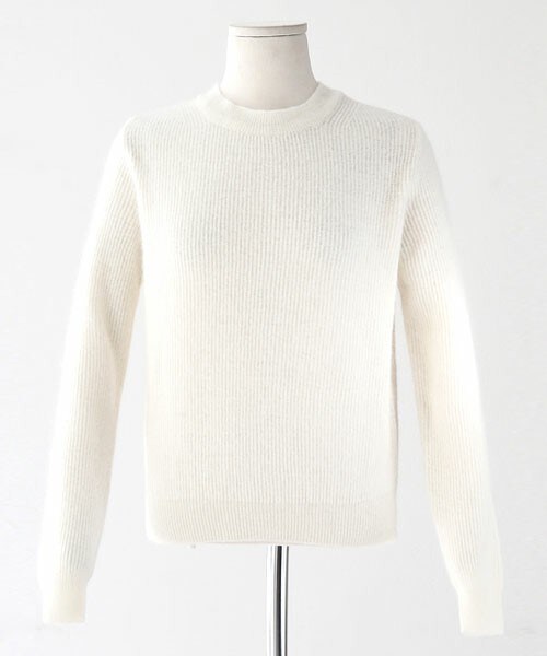 DHOLIC（ディーホリック）の「ビビットカラーラウンドネックニット（ニット/セーター・レディース・レッド/アクアグリーン/ディープピンク/パープル/ホワイトアイボリー/ライム・free）」の2枚目の写真