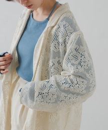 Kastane | 【2023SSカタログ掲載アイテム】レースジャケット(テーラードジャケット)