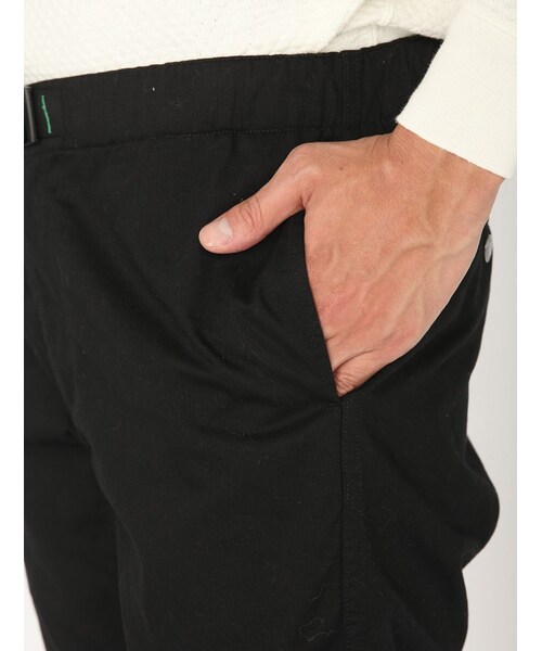 BEAVER（ビーバー）の「別注Herringbone Jog Pants Men's（パンツ・メンズ・BLACK/BEIGE・S/M/L）」の6枚目の写真