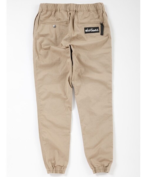 BEAVER（ビーバー）の「別注Herringbone Jog Pants Men's（パンツ・メンズ・BLACK/BEIGE・S/M/L）」の16枚目の写真