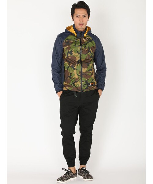 BEAVER（ビーバー）の「別注Herringbone Jog Pants Men's（パンツ・メンズ・BLACK/BEIGE・S/M/L）」の8枚目の写真