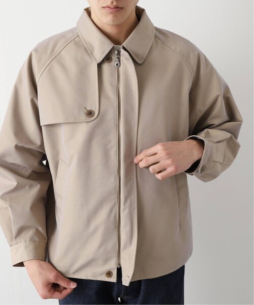 417 EDIFICE(フォーワンセブンエディフィス)の「ショートトレンチブルゾン(ジャケット/アウター・ベージュ/(027)/M/在庫あり/L)」の15枚目の写真